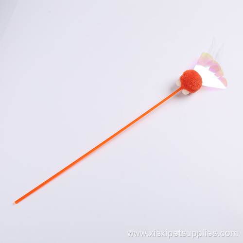 Cat Feather Teaser Wand CatTeaser toy